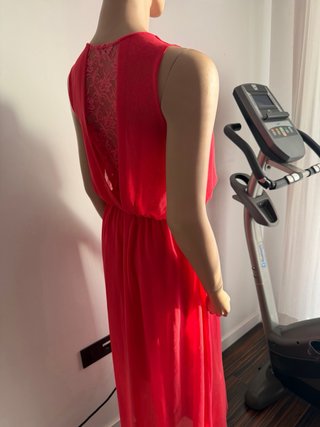 Vestido de verano coral
