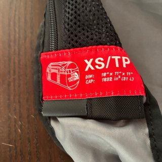 The North Face Duffel XS Negra