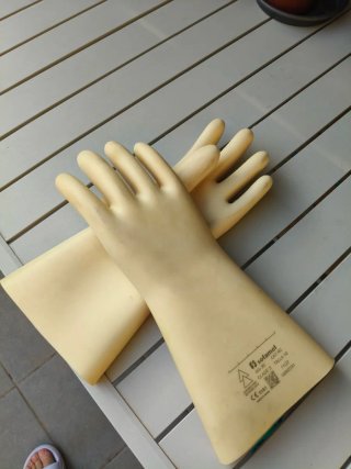 Guantes de alta tensión Sofamel Beige Talla 10