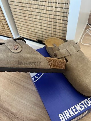 Birkenstock Boston Taupe Talla 41