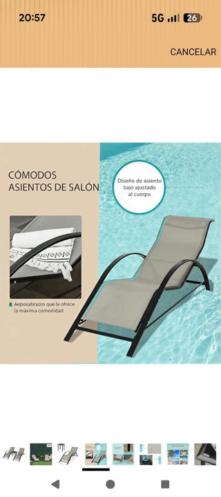 Pack 2 Hamacas Piscina Nuevas Amazon