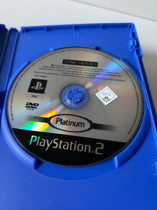 PlayStation 2 Sonic Heroes Videojuego