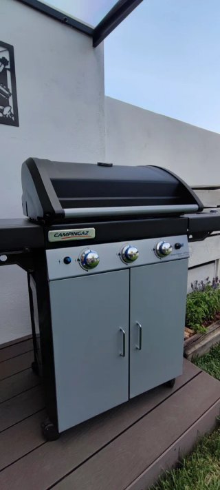 Barbacoa Campingaz 3 quemadores Instaclean+Regalo