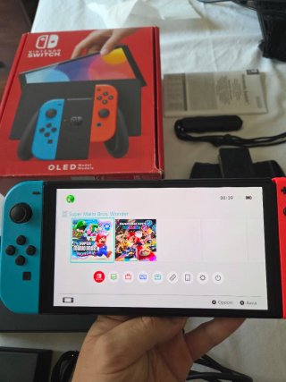 Nintendo Switch OLED - Rosso/Blu