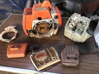 Despiece motor Stihl 550