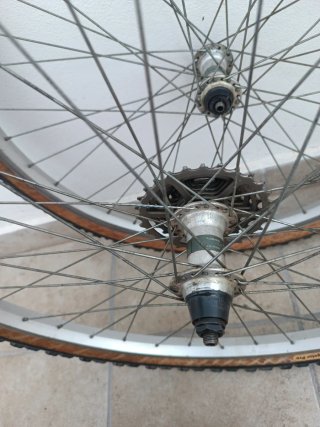 Ruedas 26 Vintage Shimano Acera X Araya