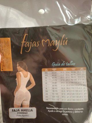 Faja Maylú Powernet Algodón Beige