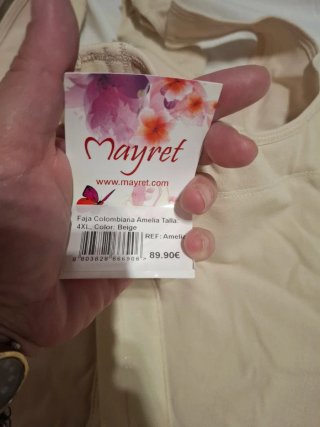 Faja Maylú Powernet Algodón Beige