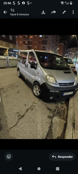 opel vivaro 1900 2004
