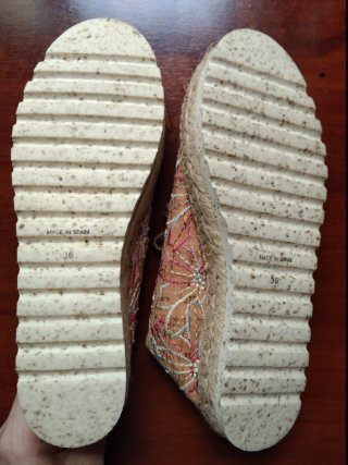 Zapatillas mujer bordadas