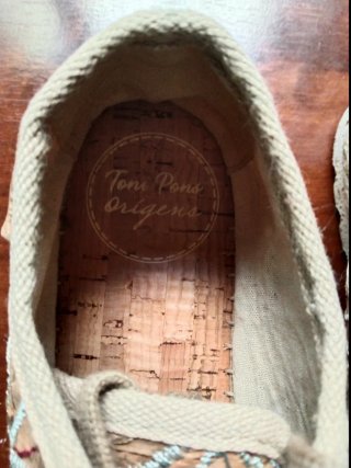 Zapatillas mujer bordadas