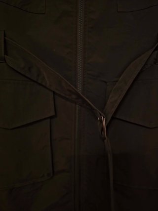 Vestido militar verde