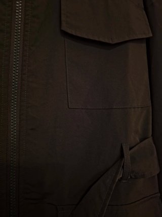Vestido militar verde