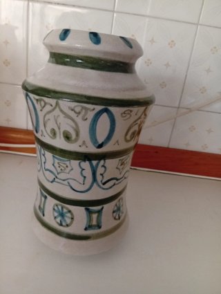 Lote 4 Albarelos Farmacia Antiguos Cerámica
