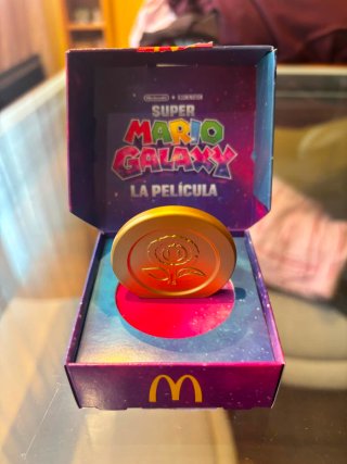 Moneda Flor de Fuego Película Mario Galaxy