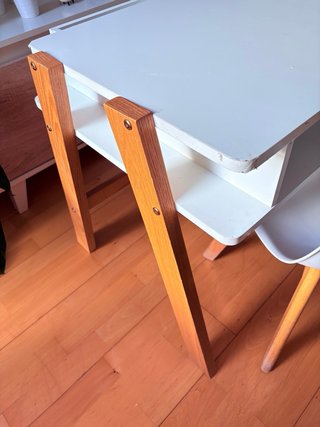 Escritorio infantil Verbaudet blanco