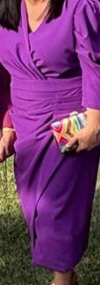 Vestido Morado Fiesta