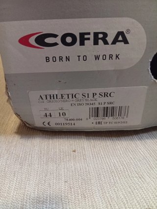 Calzado de seguridad Cofra Talla 44