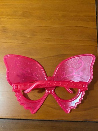 Gafas Máscara Barbie Mariposa Rosa Original Mattel
