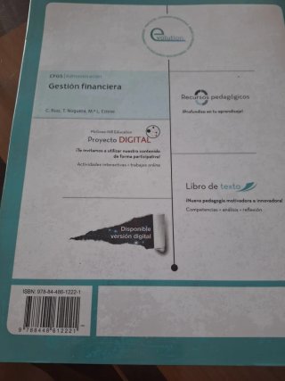 Libros de grado superior administracion y finanza
