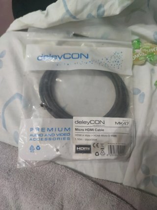 Cable HDMI a Micro HDMI deleyCON 1.5m