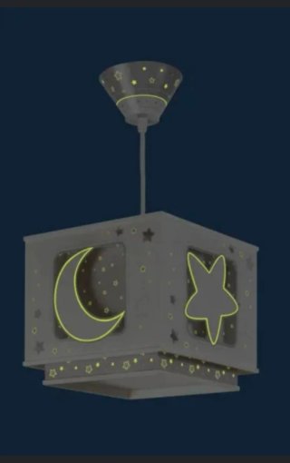 Lámpara infantil estrella