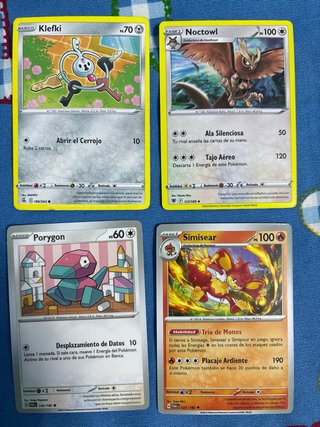 Lote Cartas Pokémon V y VMAX