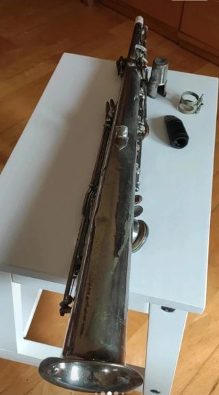 Saxofón soprano en DO