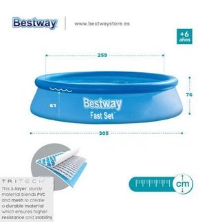 PISCINA BESTWAY 305x76cm