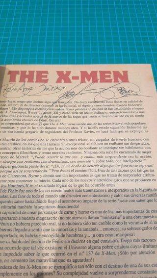 La Patrulla X: La saga de Fénix Oscura (dedicado)