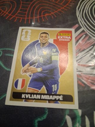 Panini Extra Sticker FIFA World Cup 2026 mbappe