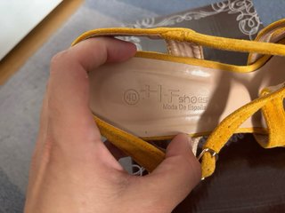 Sandalias de tacón talla 40