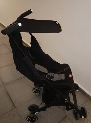 Silla de paseo negra