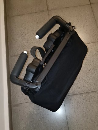 Silla de paseo negra