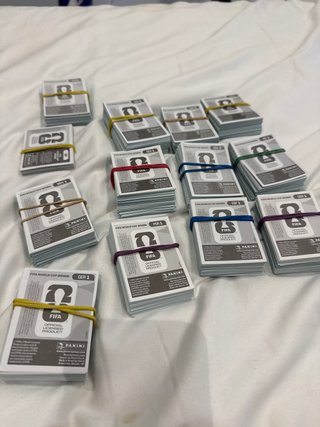 Mas de 1000 Cromos Panini Mundial 2026.