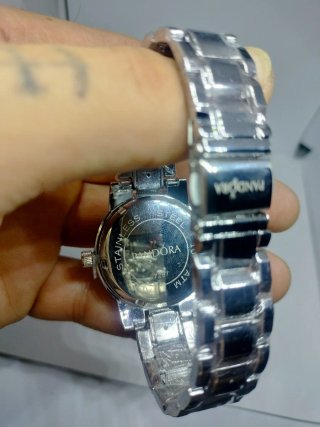 Reloj Pandora Rosa y Plateado