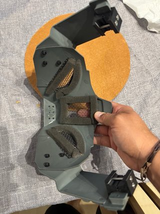 Mascara Airsoft Táctica para Casco