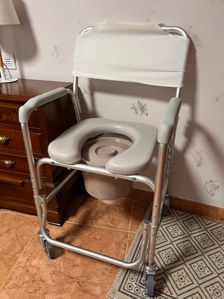 Silla ortopedica inodoro anciano