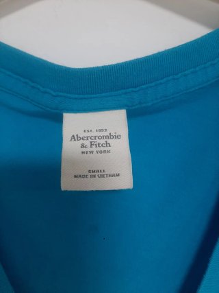 Camiseta Abercrombie & Fitch Azul Talla S