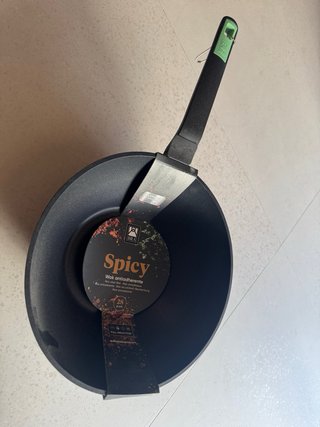 Sartén Wok Bra Negra y Verde