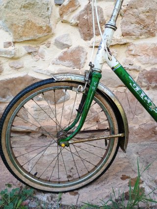 Bicicleta GAC clásica verde