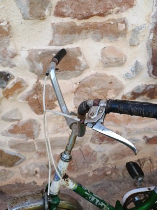 Bicicleta GAC clásica verde