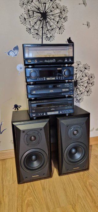 Equipo Technics Negro