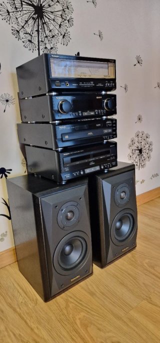 Equipo Technics Negro