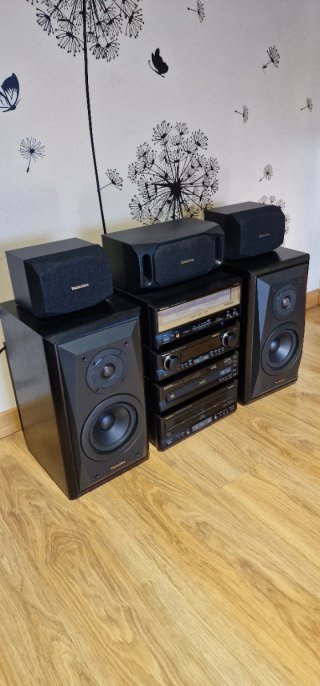 Equipo Technics Negro