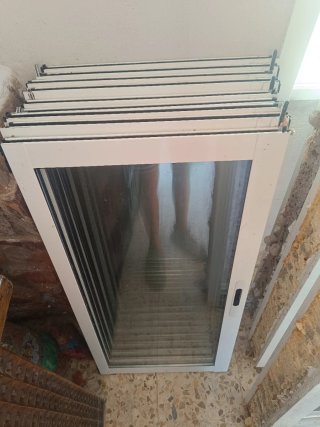 12 Ventanas PVC correderas blancas