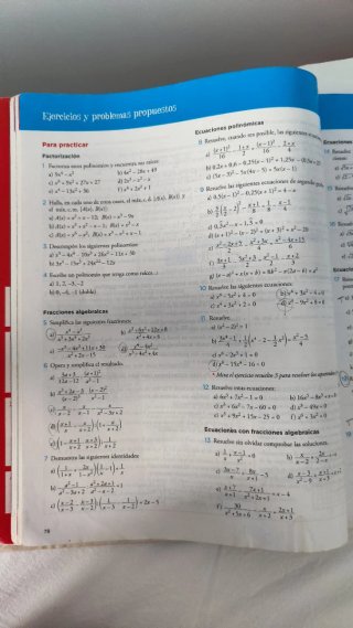 Matemáticas I 1 Bachillerato