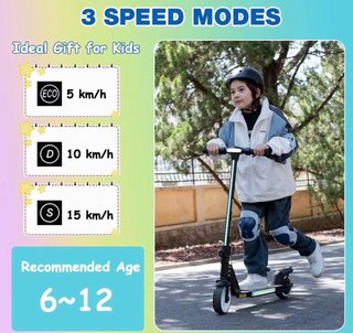 Patinete Eléctrico RCB R12 Niños 6-12 Años