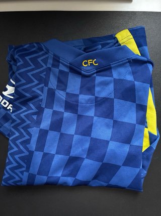 Camiseta Chelsea Nike Azul y Amarilla
