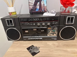 Radiocasete Portátil Vintage Panasonic